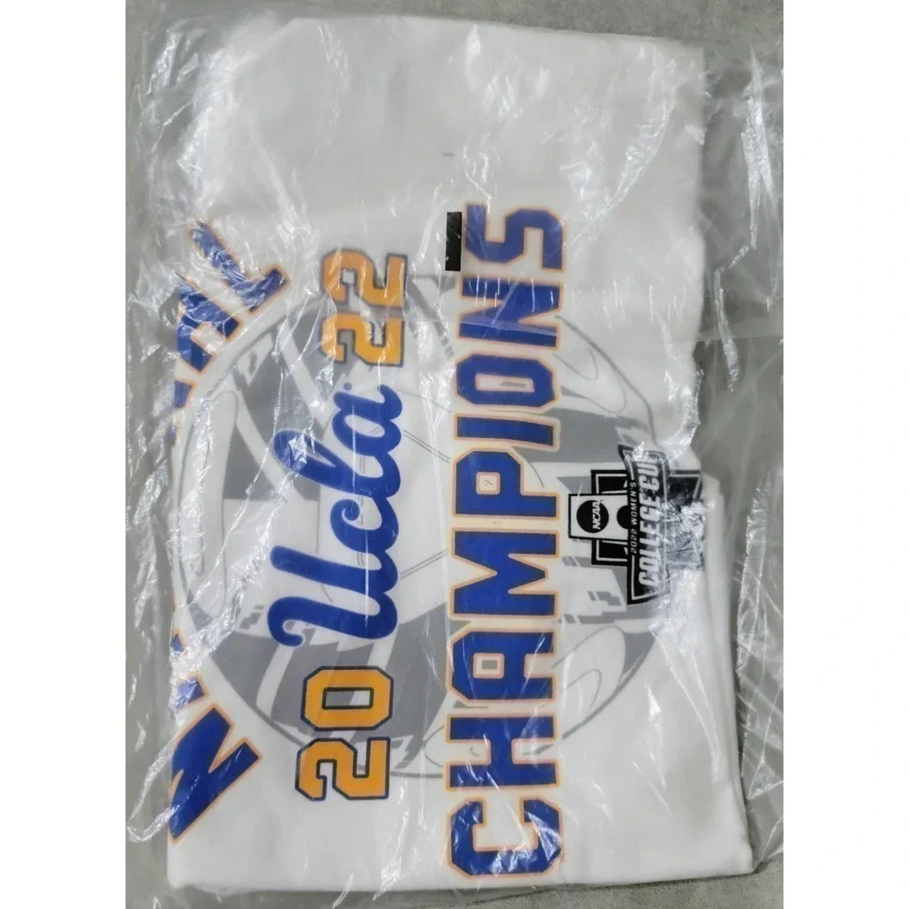 Champion UCLA Bruins NCAA Soccer T-Shirt White 3XL - Picture 9 of 10